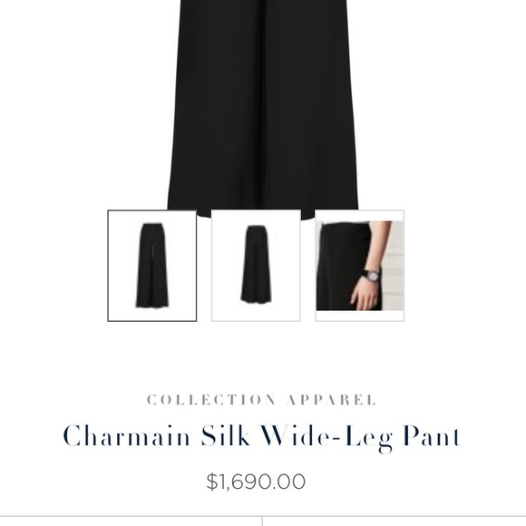 Ralph Lauren Collection purple label silk pants - Picture 3 of 7